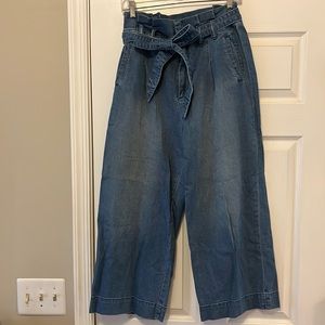 Women’s crop jean by Pilcro and the Letterpress by Anthropologie